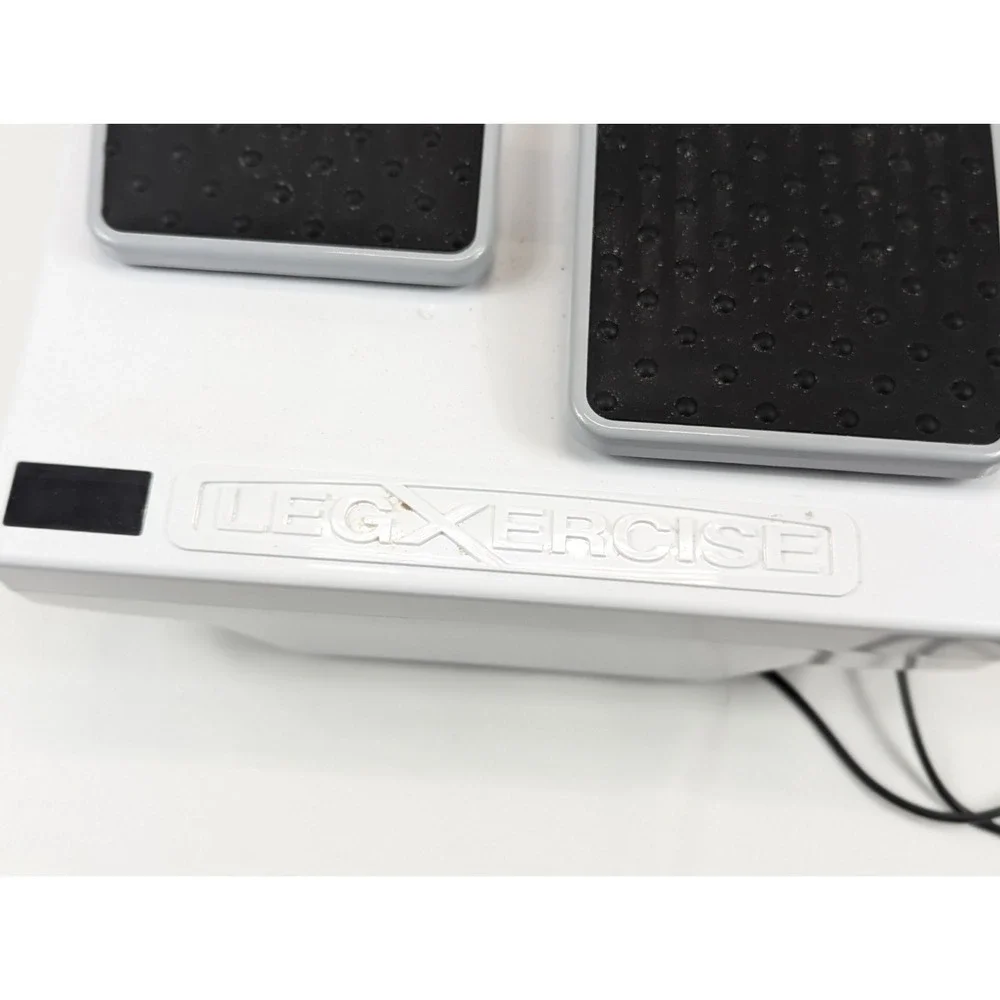 LegXercise Pro LEGX-012 White and Black Under Desk Leg Exerciser